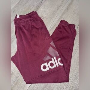 Adidas Maroon Joggers